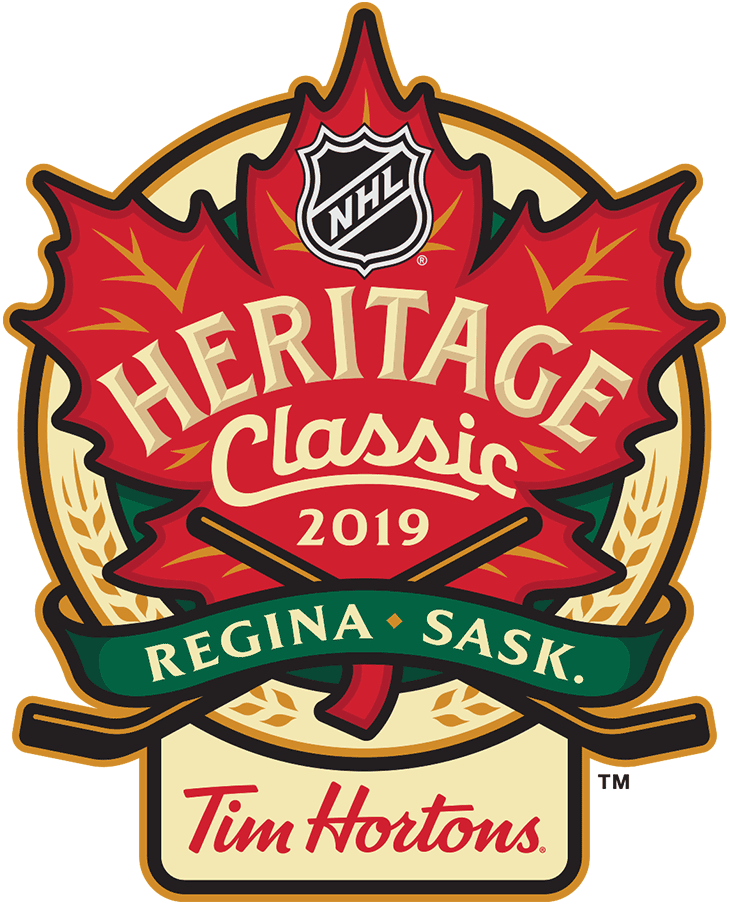 NHL Heritage Classic 2020 Sponsored Logo iron on transfers for T-shirts